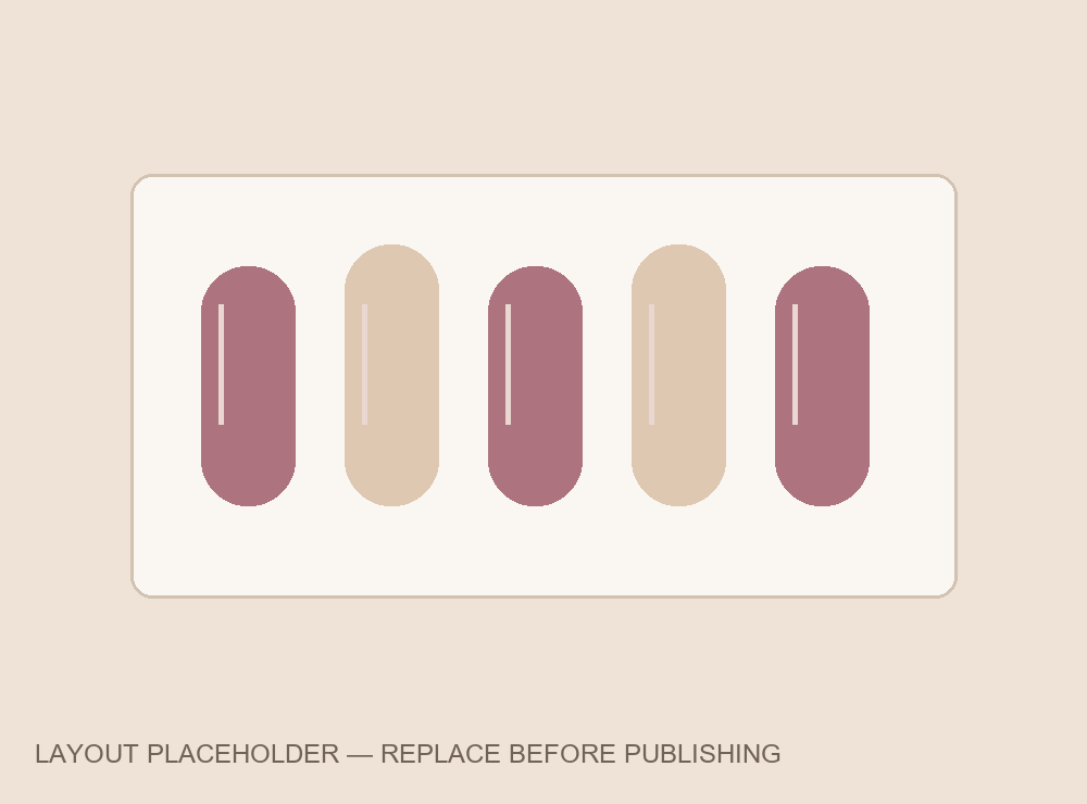 Layout illustration — replace with your product photo